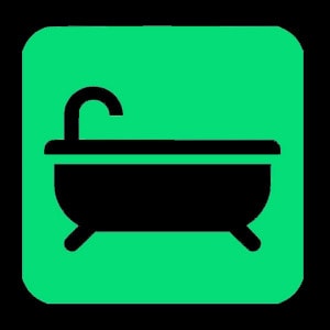 Night Signs - Luminous Bathroom
