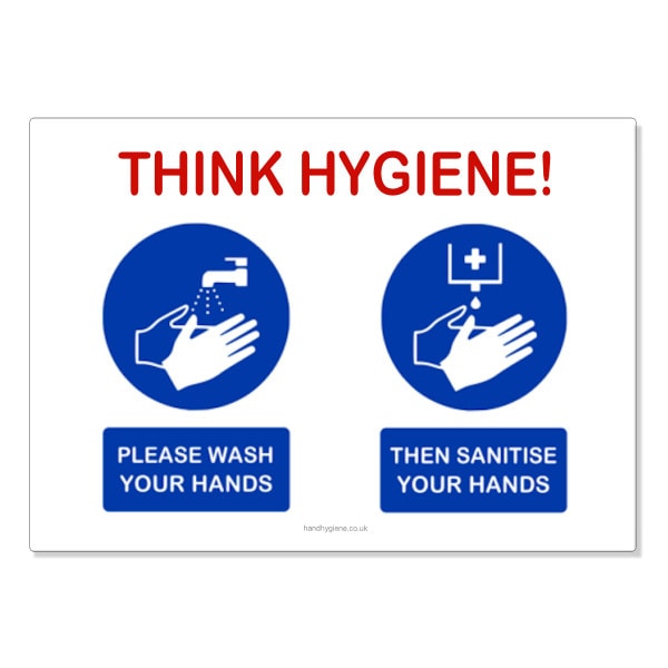 Hand Hygiene Awareness Stickers