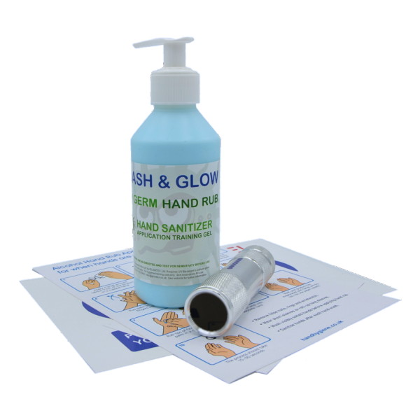 hand sanitizer training kit